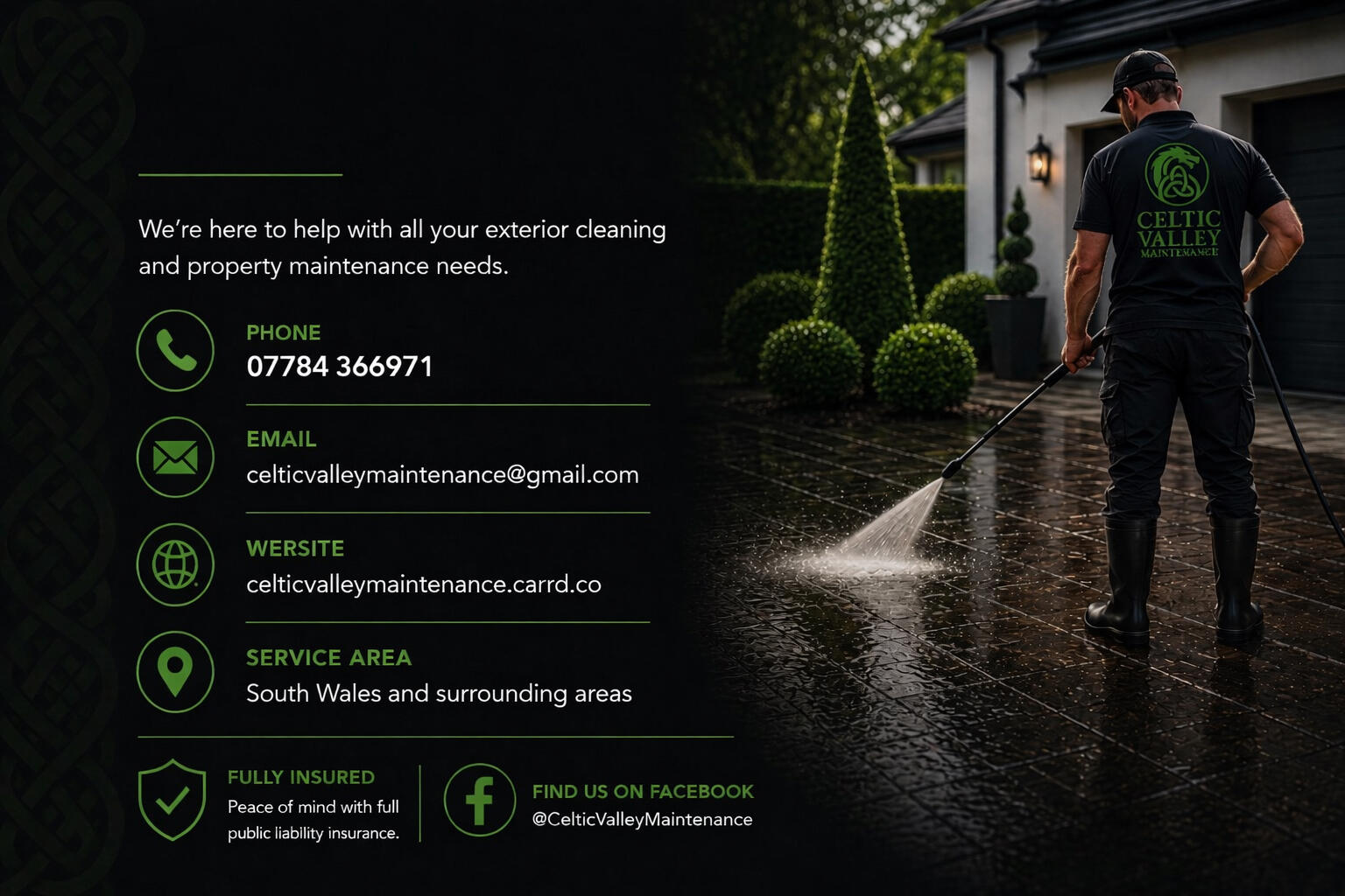 Celtic Valley Maintenance contact information for Celtic valley maintenance